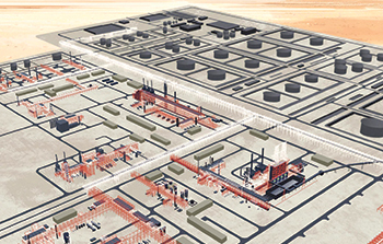 An artist’s impression of the new Duqm Oil Refinery project.