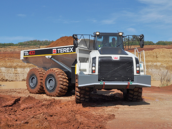 The TA400 ... the biggest truck Terex manufactures.