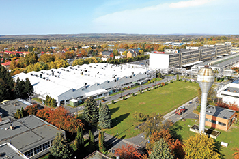 Tungsram facilities in Hungary.