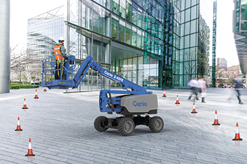 Genie Z-45 FE ... sustainable solutions in the 16-m range.