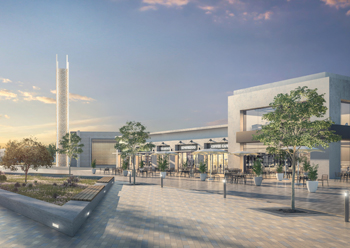 The 2.4-million-sq-m development provides a wide range of amenities.