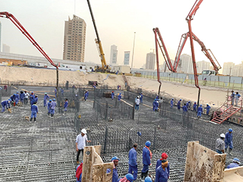 Admixtures can improve concrete strength and pumpability and reduce corrosion. 