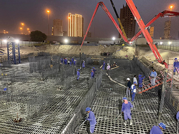 Environmental conditions can affect the behaviour of a concrete mixture once it is on-site.