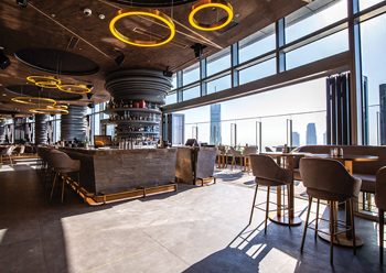 Ce La Vi is designed to be a vibrant, electrifying indoor-outdoor rooftop bar.