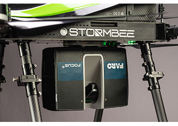 Stormbee utilises Faro’s lightweight, portable and use-friendly laser scanners.