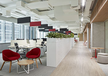 Takeda’s office has been awarded LEED silver certification from the USGBC.