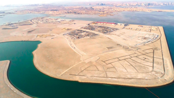 The Diyar Al Muharraq project ... making remarkable progress.