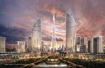 The Dubai Creek Tower ... which will exceed the height of Burj Khalifa.