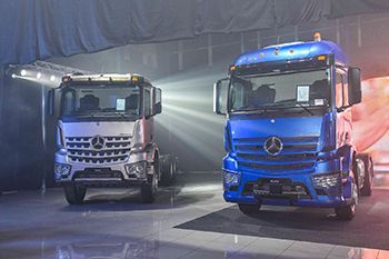 The all-new Actros and Arocs trucks ... reliable, efficient and robust.
