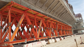 Special formwork was fabricated by ASF for RMD Kwikform for use on the metro project.