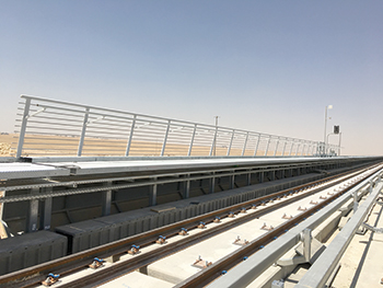 Al Sharq has carried out a range of steel fabrication works for the Riyadh Metro.