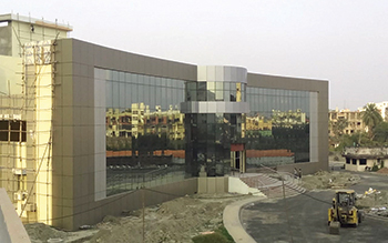 The Cyclotron building in Kolkata.