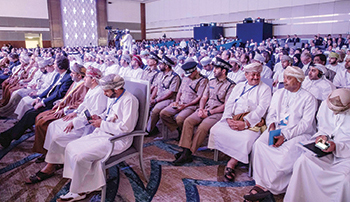 The audience at the IRU World Congress in Muscat, Oman.
