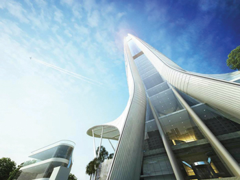 Namasthe tower in Mumbai, India ... a Mulk Holdings project.