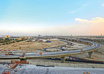 Jamal Abdul Nasser Road project ... being built at a cost of $798 million.