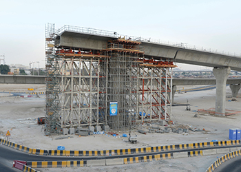 Jamal Abdul Nasser Road project ... being built at a cost of $798 million.