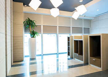 UBM offers a wide range of sun control systems from Hunter Douglas.