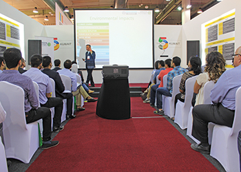 Free workshops and seminars ... a key feature of the event.