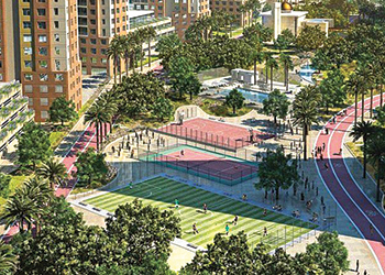 Jebel Ali Gardens ... to be built using local talent.