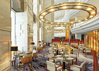 Shangri-La Hotel, Dubai’s Dunes Cafe ... a $19-milion renovation project.
