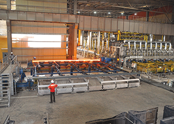 The JSIS steel facility at Sohar ... state of the art.