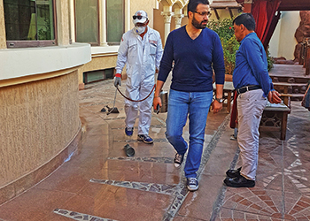 Masa’s inspection team ensures quality of service with on-spot training.