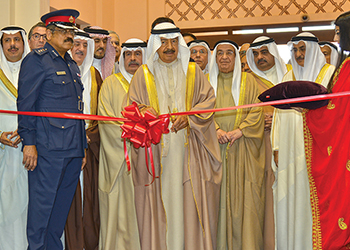 Bahrain’s Prime Minister at last year’s Gulf Property Show.