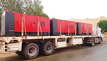 The UAE’s first nuclear power plant ... well in progress.