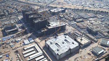 Under construction ... the New Jahra Hospital will be one of the largest hospitals in the region.