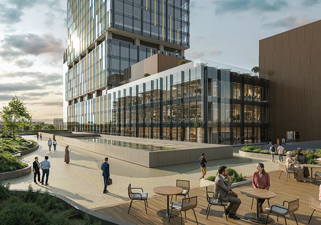 Flexible outdoor areas and public spaces encourage year-round social interaction.