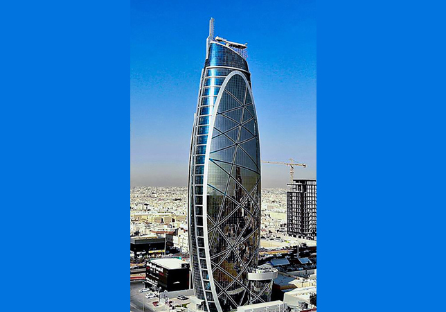 Spimaco tower in Riyadh features a Vistawall solution.