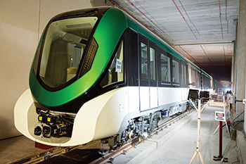 Alstom is supplying 69 Metropolis sets for Lines Four, Five and Six.