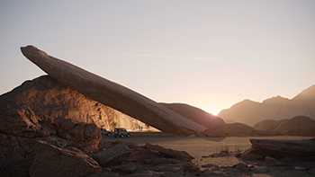 A concept for a mountain retreat.