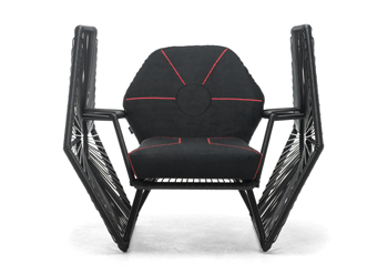 TIE Fighter Wings armchair.