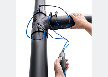 Geberit Electrofusion Machine ESG 3 ... used for Geberit HDPE and Silent-db20 piping systems.