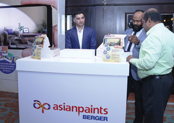 Asian Paints launched its Royale Smart Clean emulsion paint in Bahrain.