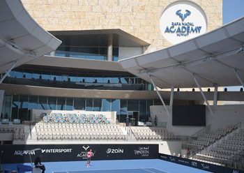 The tennis academy was inaugurated on February 5, 2020.