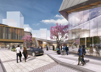 Ajdan Walk ... a 15,120-sq-m ‘retail village’ development.