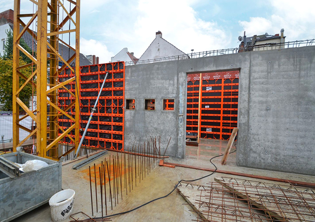 NeoR allows large-size wall slabs to be formed quickly, cleanly and easily.