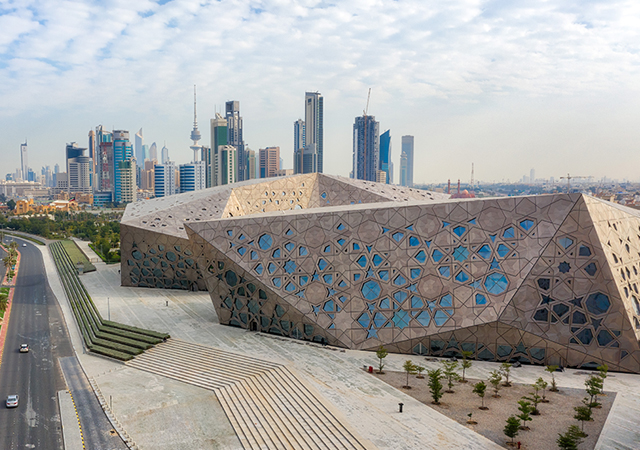 Sheikh Jaber Al Ahmad Cultural Centre’s stunning design reflects Kuwait’s forward-thinking approach to urban development.