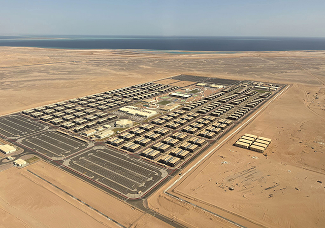 New workforce camps are nearing completion at NEOM.