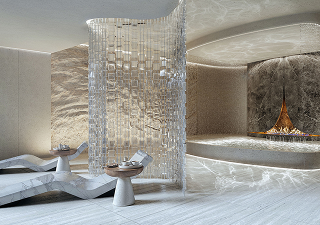 The spa at La Mazzoni ... wellness focus.
