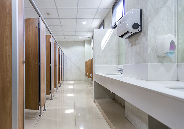 Smart technology facilitates the improvement of washroom experience, through real time monitoring of air quality, cleanliness, usage and user satisfaction.