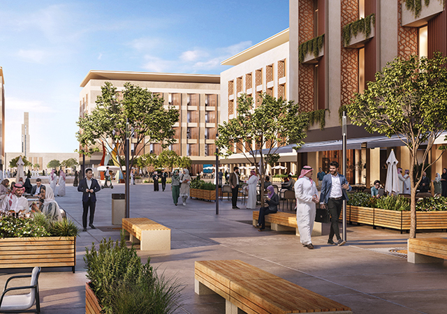 Phase One of ALMANAR will feature a host of amenities, including retail and commercial areas, schools, healthcare facilities and mosques. 