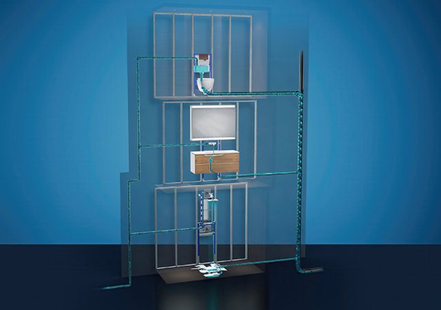 Geberit provides integrated solutions across the entire water chain in buildings.