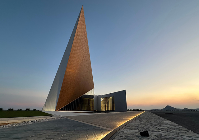 Oman Across Ages Museum, the Low-Rise winner, uses SentryGlas panels to enhance visual appeal and energy efficiency. 