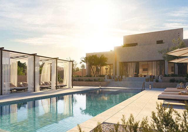 The Chedi Residences Wadi Safar will feature 20 branded private villas.