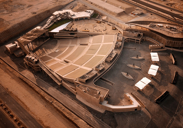 Al Dana Amphitheatre by S/L Architects, Sakhir, Bahrain.