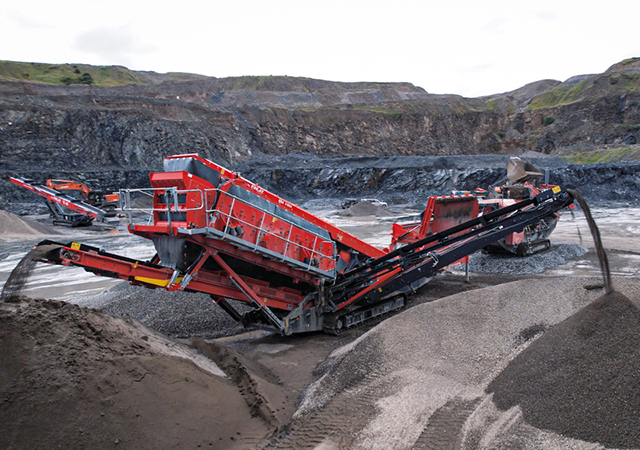 The 694 has a triple-deck configuration for high throughput.