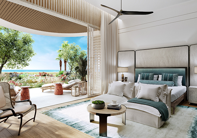 Shura island will offer a collection of exclusive homes, the first of which will be ready for handover at the end of 2025.
